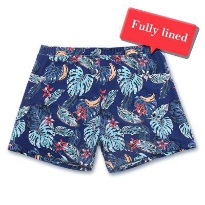 China Wholesale Custom Printed Quick Dry Breathable Soft Swimming Trunks Antibacterial Pattern Men Swimwear Summer Beach Wear for sale