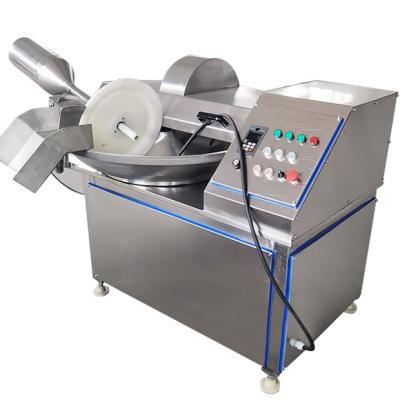 China Factory Electric Chicken Machine Vacuum Cleaver Mixer Meat Bowl Cutter for sale