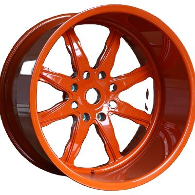 China Custom car modification offroad wheels H1 20 inch 6061 t6 deep plate concaved forged offroad skid alloy wheel rim for sale