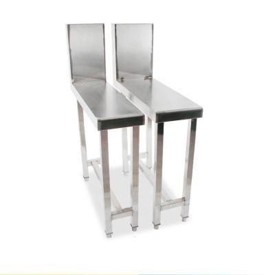 China Australia Steel201/304 Stainless Steel Work Bench Corner Work Table With Coating Food Grade Restaurant Bench Custom Factory for sale