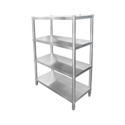 China Stainless Steel201/304 Commercial Multilayer Kitchen Racks Stainless Steel Shelf Storage Dish Rack Stainless Steel Kitchen Storage for sale