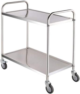 China Commercial Product Steel201/304 Kitchen Restaurant Equipment Transfer Trolley Stainless Steel201/304 Mobile Stainless Steel201/304 Plate Cart 75*40*85cm NC; GUA GAOYA for sale