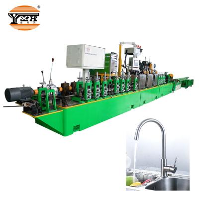 China Automatic Furniture Pipe Making Machine SS Cs Gi Round Shape Tube Mill for sale