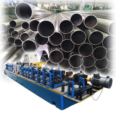 China Decorative Areas Hollow Steel SS Square Pipe / Tubes Making Machine Chimney Tube Mill Tube Forming Machine for sale