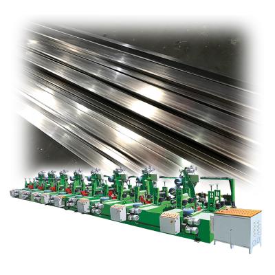 China Polished 32 Heads Stainless Steel Square Pipe Polishing Machine / SS Tube Surface Full Automatic Polishing Machine For Railing for sale