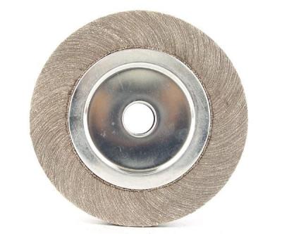 China For Polishing Steel Pipes/Tubes Cloth Fin Abrasive Coated Wheel For Polishing Steel Tube/Pipe for sale