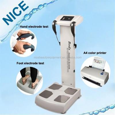 China High Quality Medical Fat Skin Wrinkle Analysis Body Fat Testing Machine Human Body Analyzer Machine for sale