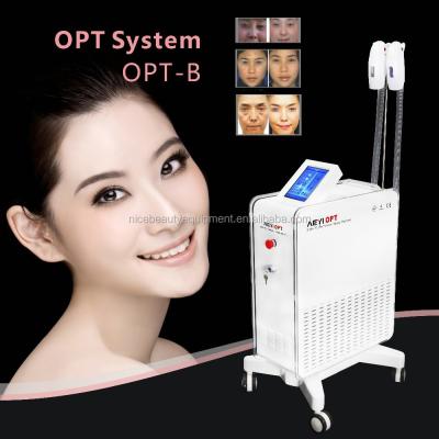 China Acne Treatment OPT SHR Intense Pulsed Light Laser For Skin Rejuvenation / Shrink Pore Elite Coarse IPL Hair Removal Machine For Sale for sale