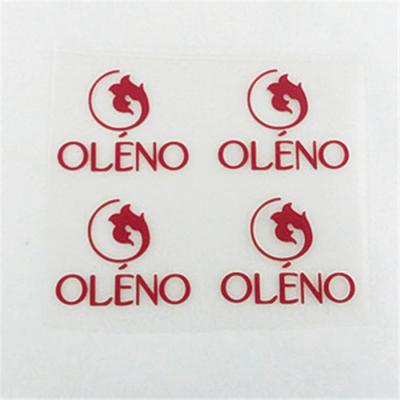 China Custom Garment One Hand Factory Neck Label Heat Transfer Printing Clear Label Print Transfers For T Shirt for sale