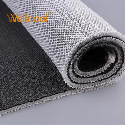 China OEM One Side Heat-Insulation Tightly 10mm Thickness 3d Polyester Air Spacer Fire Retardant Mesh Fabric For Seat Automotive Ventilation System for sale