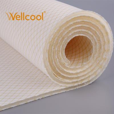 China Wellcool 700-800g/m2 10mm Thickness Heat-insulation Keep Air Circulation 3D Air Mesh Fabric For Wheelchair Cushion for sale