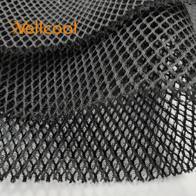 China Cheap Hexagon Heat-insulation large keep 3d airflow air spacer mesh fabric for seating camping, mobile living, caravan, motorhome, rv, cabin for sale