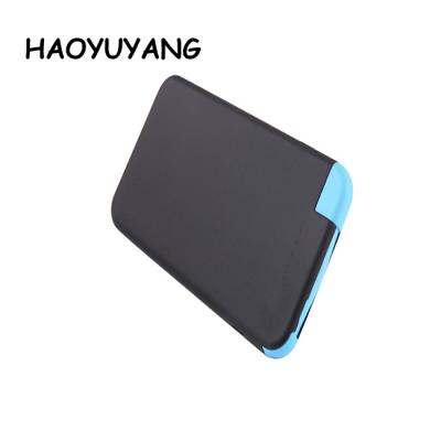 China Hot Selling Support Fast Charging Customized Logo Slim Credit Card Power Bank 4000mAh USB Cable For iPhone X for sale