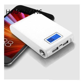 China LED Display Power 12000mah Bbank LCD Power Display Portable Instant Light Mobile Phone Charger for sale