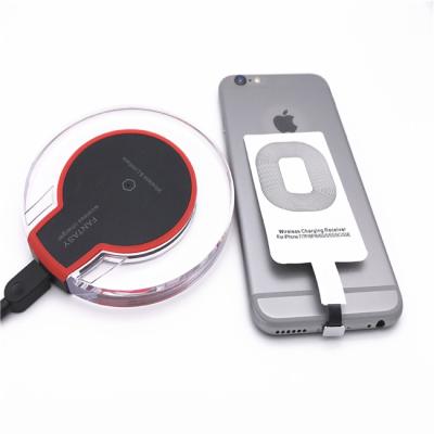 China High Quality Mobile Phone Tablet MP3 GPS Charger Portable Wireless Fast Mobile Phone Wireless Charger for Iphone and Android for sale