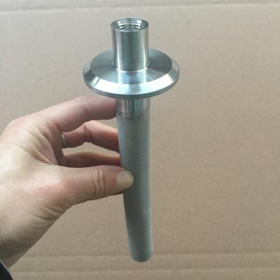 China Low Price SS304 Stainless Steel Carbonation Stone Tri Clamp Connection for sale