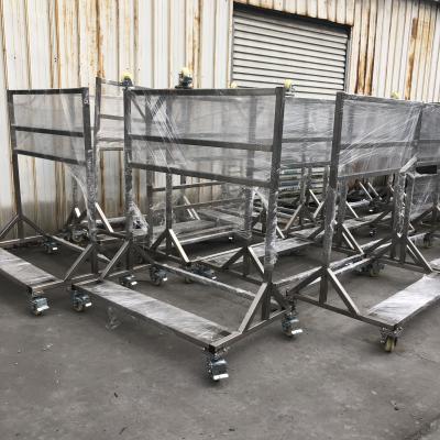 China Stainless Steel Liquid Extractors Products Customization Extraction Racks With Wheel for sale