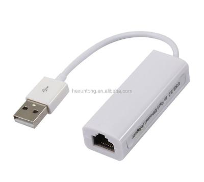 China LAPTOP USB to10/100Mbps RJ45 LAN Ethernet Network Adapter for sale