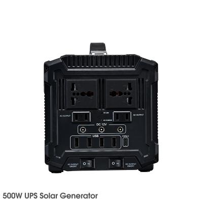 China Model G500 Outdoor Portable Power Station 200W 110V/220V AC Outlet for sale