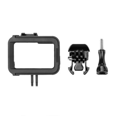 China Easy To Install Protective Cover Plastic Cage Frame Camera Accessories ABS Housing Case For GoPro Hero 8 Black for sale