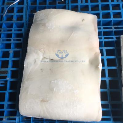 China NATURE BQF Skin Off Frozen Giant Squid Fillet For Sale Squid Skinless Seafood for sale