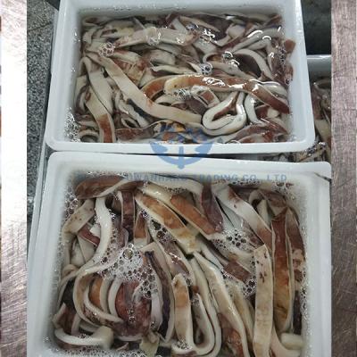 China Low Fat Frozen Jumbo Squid Wings Tape New Season Catch for sale