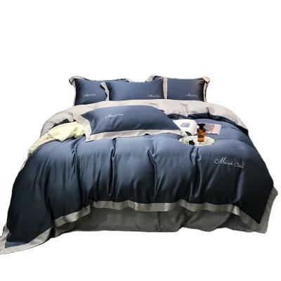 China Nondisposable Designer Factory Direct Sales 4pcs Modern Duvet Cover Sets Luxury Bed Sheet Bedding Sets for sale