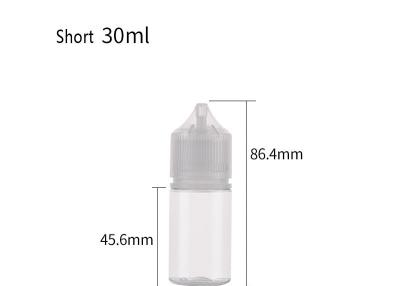 China 30ML 60ML Eliquid füllt E - Cig Vape Juice Bottles ab zu verkaufen