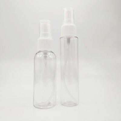 China Empty Fine Mist PET 30ml 50ml 100ml 120ml 150ml 200ml 250ml 500ml Amber White Clear Plastic Spray Bottle For Cosmetic for sale