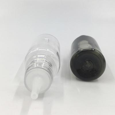 China Custom Printed PET Liquid Dropper Bottle With Screw Cap And Screen Printing Label Design for sale