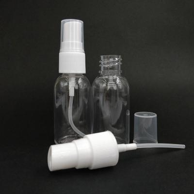 China High Quality Face Mist Spray Bottle Cosmetic Packaging Plastic 30ml 50ml 60ml 70ml Pet for sale