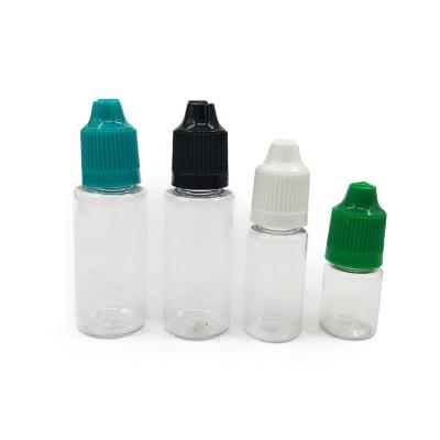 China Customized Plastic Dropper Bottles with Smooth Screw Caps for Liquid Packaging Te koop