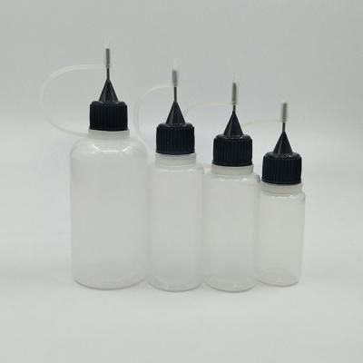 China 10ml-120ml Transparent Black Glass Dropper Bottles With Screw Cap Te koop