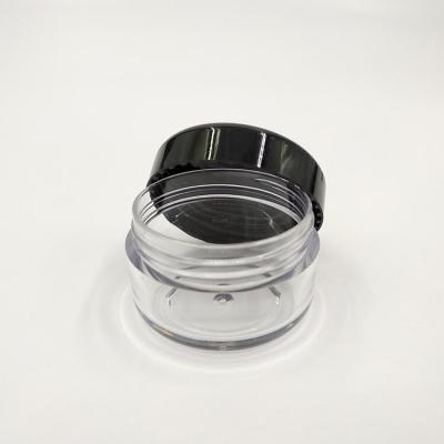 China Cosmetic Plastic Beauty Jar Capacity 100ml for sale