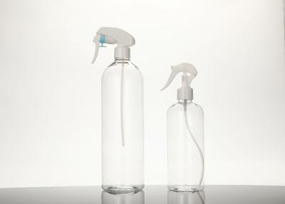 中国 ペット圧搾の白く明確なプラスチック制動機のスプレーのびん500ml 1000ml 販売のため