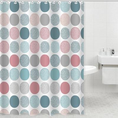 China High Quality Sustainable Grommet PEVA Plastic Shower Curtain for sale