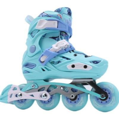 China Hot Selling 2022 Shell Shoe Inline Skate Shoes Roller Blades Plastic Inline Kids Skates Inline Shoe Dreamer For Kids for sale