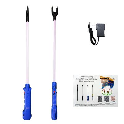 China Livestock operation 80cm high power lighting pig training handle for animal husbandry hog cattle sheep management artefact electric pig driver for sale