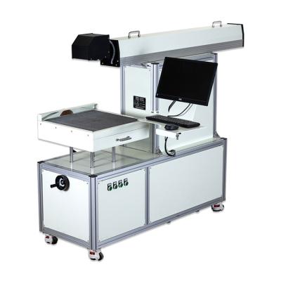 China Hot New Products Water Cooled With Cover Automobile Foucus Laser Marking Air Cooled Plastic Engraving Machine for sale