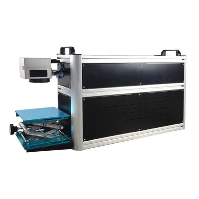 China High Quality Cheap CO2 30w Marking Laser Engraving Desktop Type Optical Fiber Marking Laser Machine for sale