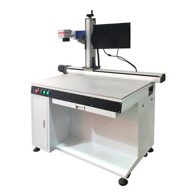 China China Direct Air Cooled Factory For Large Area 50w Mini Portable Fiber Air Cooling Laser Marking Machine for sale