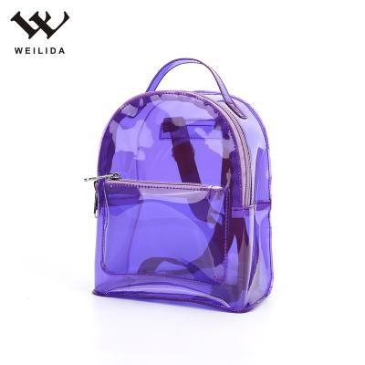 China Good Quality Waterproof Kids Girls Backpack Bag PVC Fashion Casual Women Backpack for sale