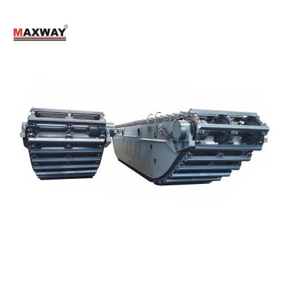 China Farms MAXWAY MACHINE COMPANY, MAX300PU Floating Pontoon Undercarriage for Excavator for sale