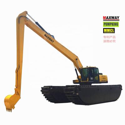 China Construction Material Shops Amphibious Excavator Pontoon 3 Chain Undercarriage For Sale, Model: MAX200PU for sale