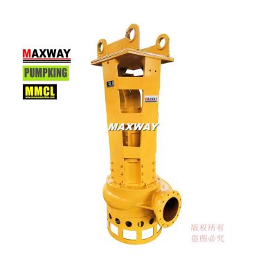 China World water solutions MAXWAY PUMPKING brand 400QSY2000-35 developing hydraulic submersible dredge pump for gold mining for sale