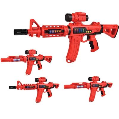 China DIY Pretend Game ChuangFa 2022 new arrival b o gun toys new magnetic gun with light and sound assembly diy gun toys for kids for sale