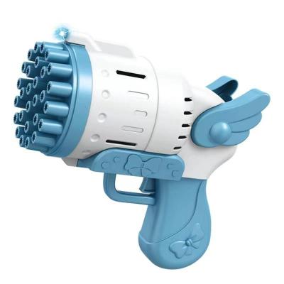 China Chuangfa New Plastic Toy Gun Child Bubble Outdoor Toys Blowing Bubbles Game Toys for sale