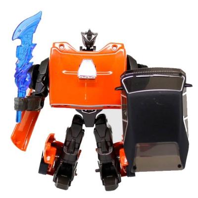 China Classic Series Educational Manual Transformable Alloy Robot Car Robot Deformation Classic Car Diecast Toys for sale