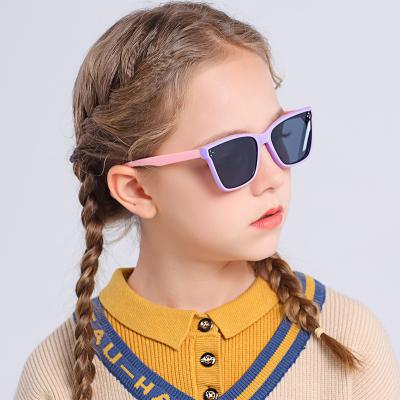 China Wholesale fashion sunglasses manufacturer gel kids sunglasses boys girl polarized sunglasses for children kids 2022 for sale