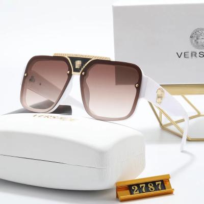 China 2022 Newest Women Pilot Rimless Brand Designer Sunglasses UV400 Gradient Sun Glasses Female Lenses for sale